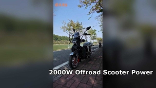 2000W Electric Scooter: Conquer Any Terrain!